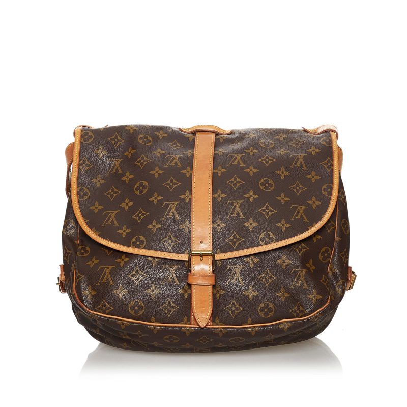 Louis Vuitton Monogram Saumur 35 (SHG-36589) - Barde - Image 3