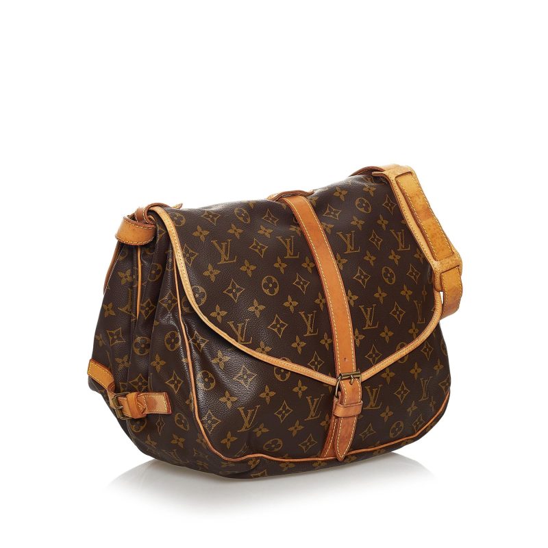 Louis Vuitton Monogram Saumur 35 (SHG-36589) - Barde - Image 2