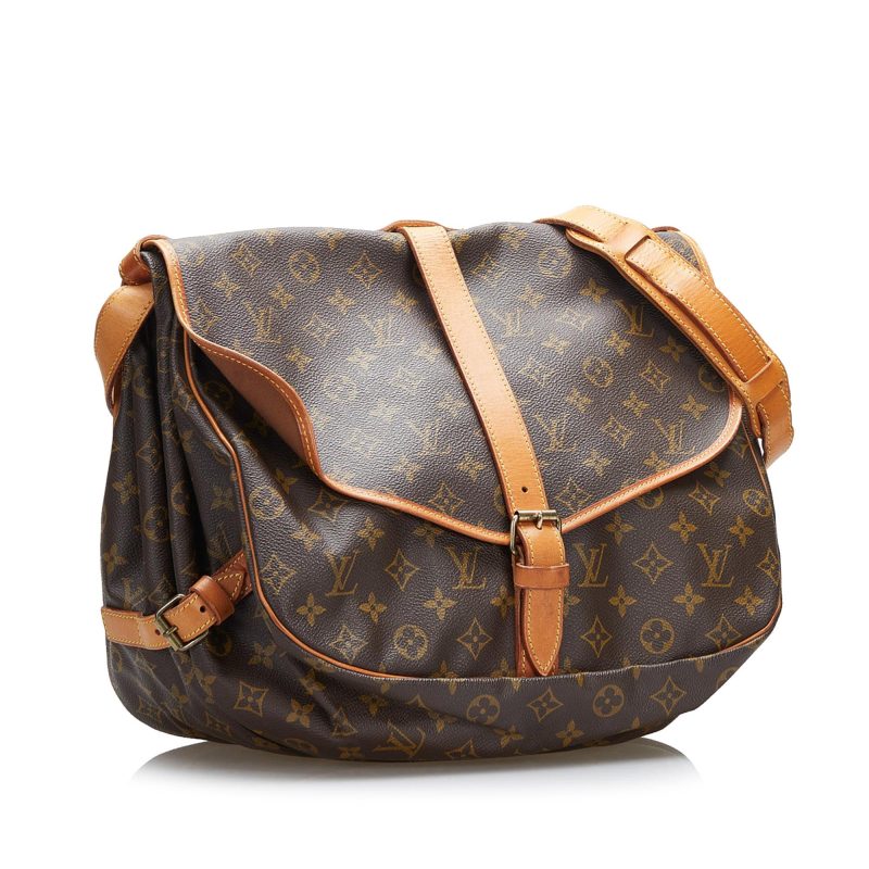 Louis Vuitton Monogram Saumur 35 (SHG-37029) - Barde - Image 2