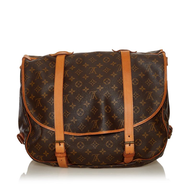 Louis Vuitton Monogram Saumur 43 (SHG-34408) - Barde - Image 3