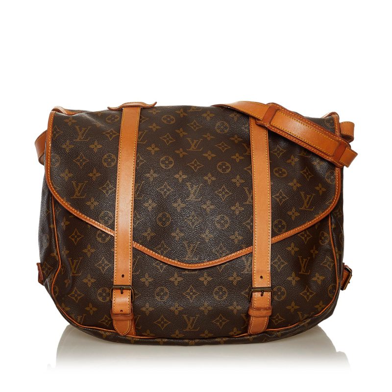 Louis Vuitton Monogram Saumur 43 (SHG-34408) - Barde