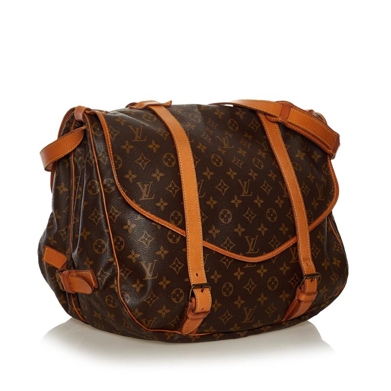 Louis Vuitton Monogram Saumur 43 (SHG-34408) - Barde - Image 2