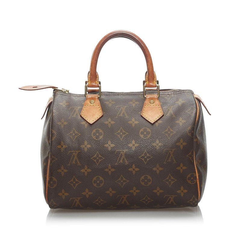 Louis Vuitton Monogram Speedy 25 (SHG-34174) - Barde - Image 3
