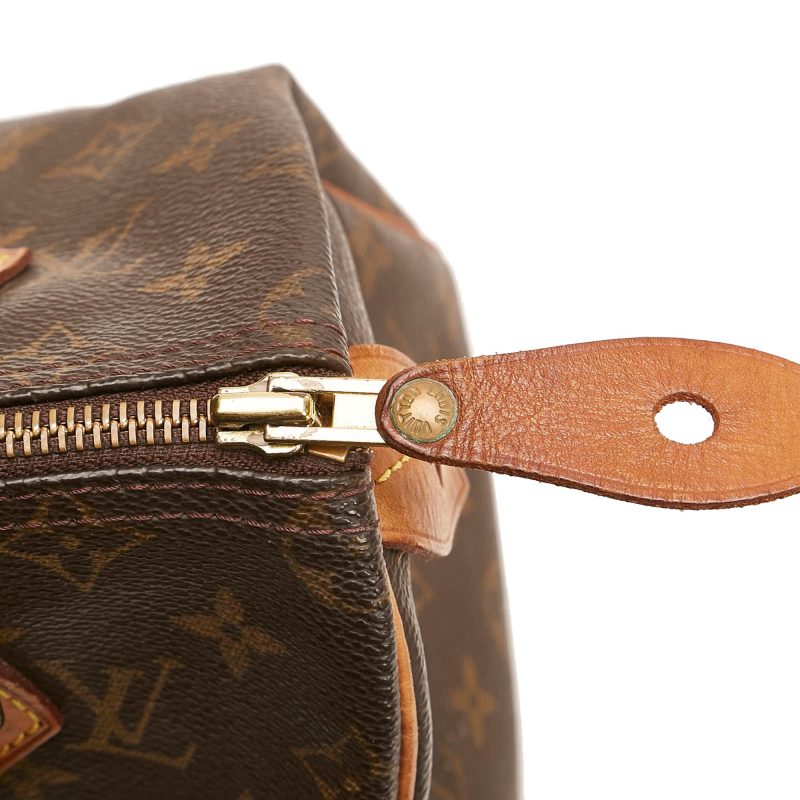 Louis Vuitton Monogram Speedy 25 (SHG-34174) - Barde - Image 9