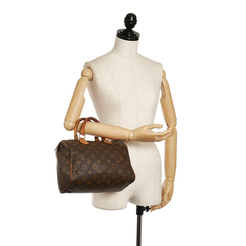 Louis Vuitton Monogram Speedy 25 (SHG-34174) - Barde - Image 5