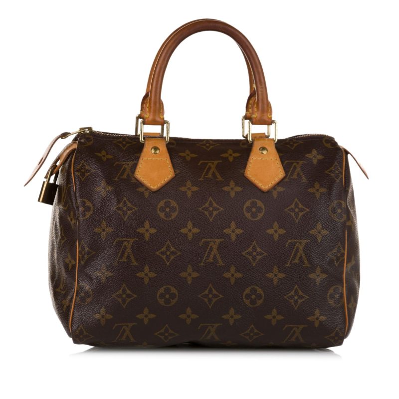 Louis Vuitton Monogram Speedy 25 (SHG-35133) - Barde - Image 3