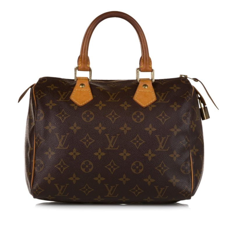 Louis Vuitton Monogram Speedy 25 (SHG-35133) - Barde