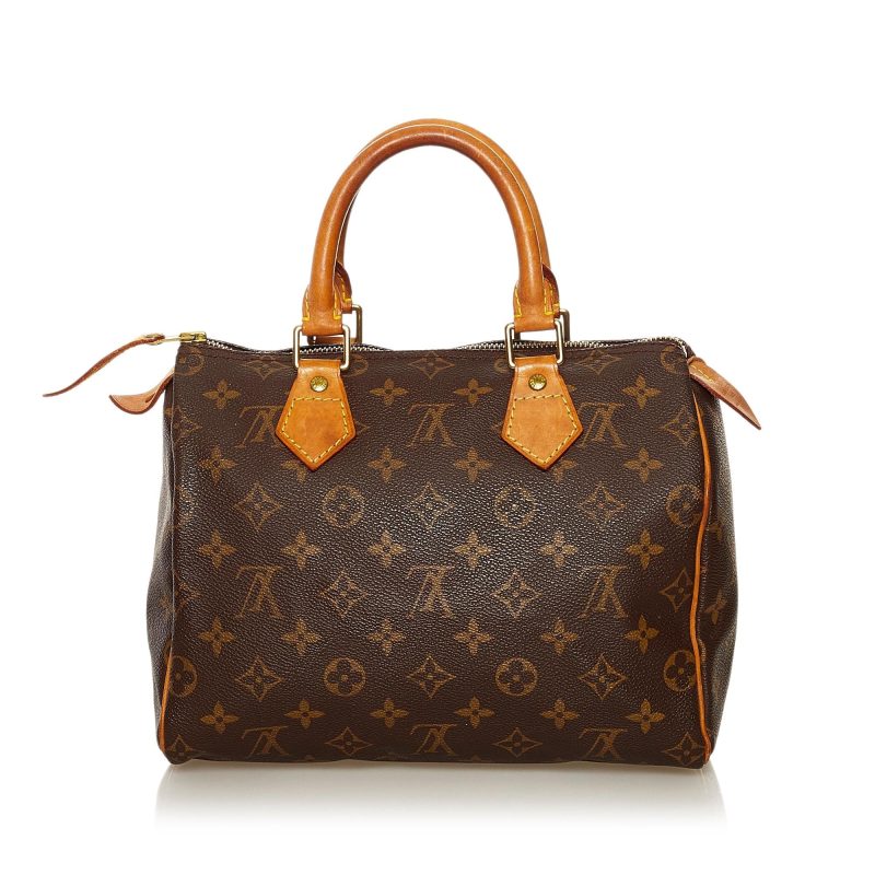 Louis Vuitton Monogram Speedy 25 (SHG-35136) - Barde - Image 3