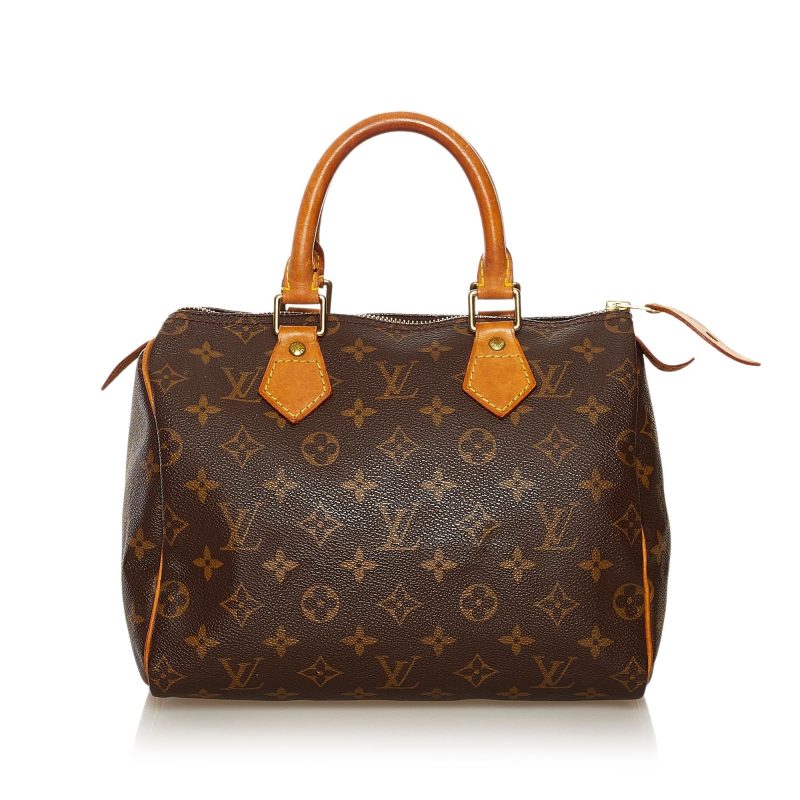 Louis Vuitton Monogram Speedy 25 (SHG-35136) - Barde