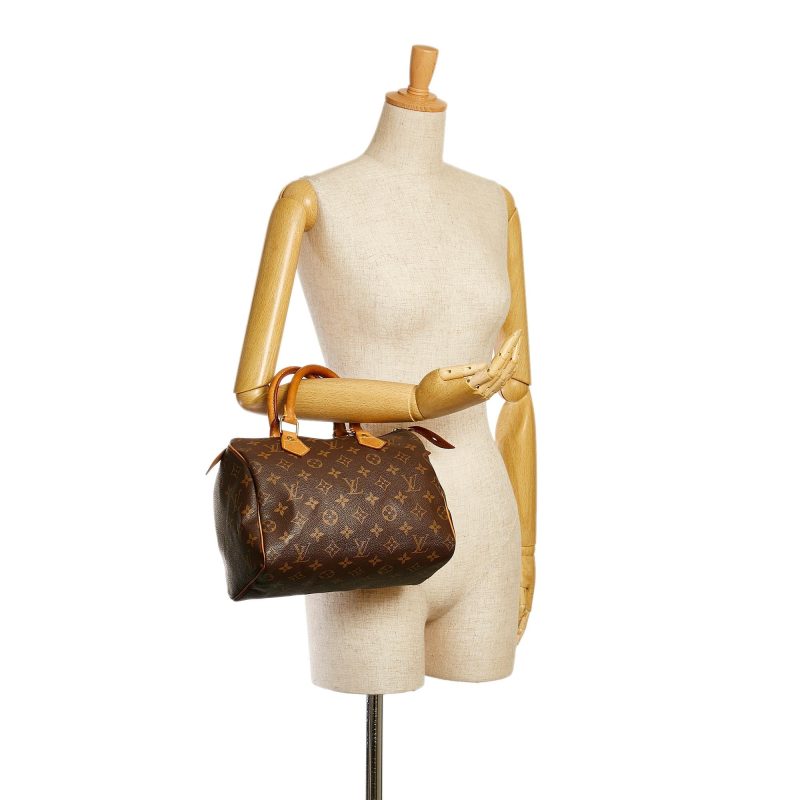 Louis Vuitton Monogram Speedy 25 (SHG-35136) - Barde - Image 5