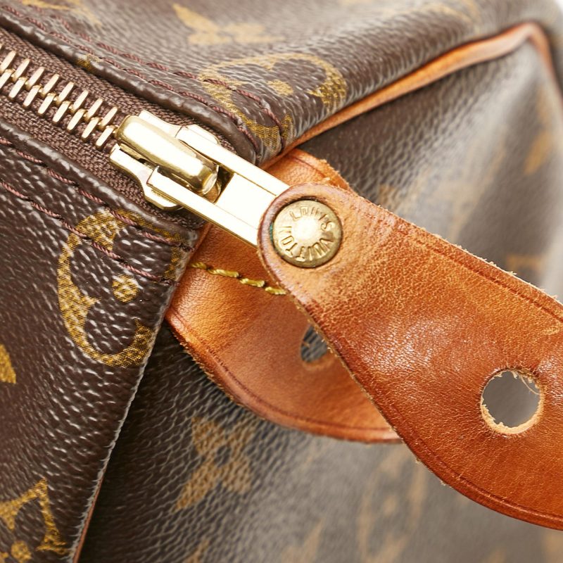 Louis Vuitton Monogram Speedy 25 (SHG-36471) - Barde - Image 9