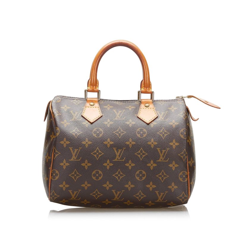 Louis Vuitton Monogram Speedy 25 (SHG-36471) - Barde