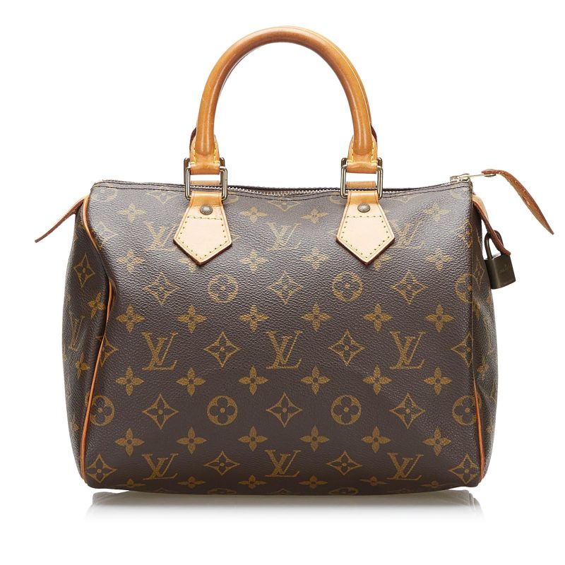 Louis Vuitton Monogram Speedy 25 (SHG-36529) - Barde