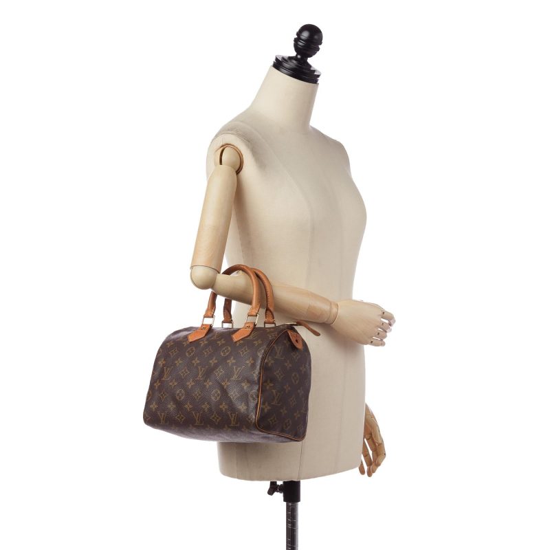 Louis Vuitton Monogram Speedy 25 (SHG-36598) - Barde - Image 5