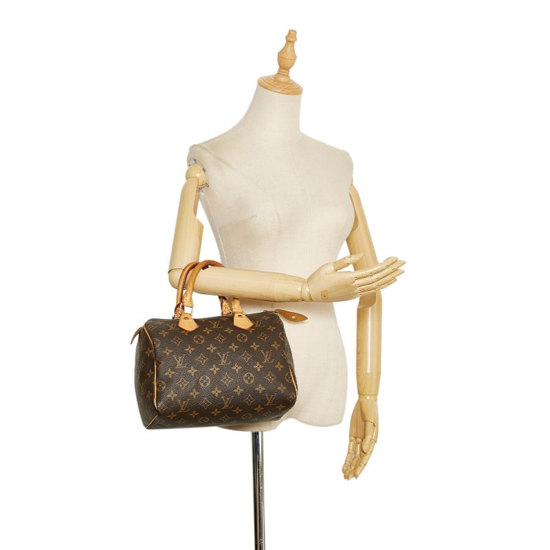 Louis Vuitton Monogram Speedy 25 (SHG-36878) - Barde - Image 5