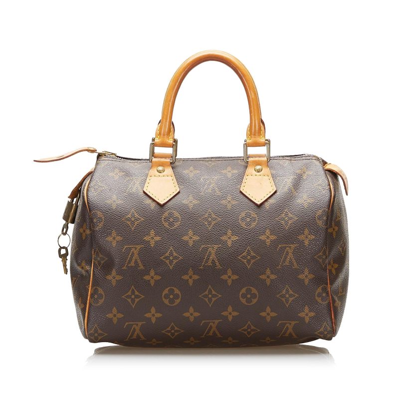 Louis Vuitton Monogram Speedy 25 (SHG-37841) - Barde - Image 3