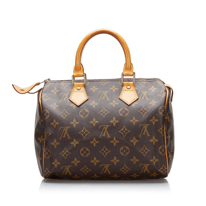 Louis Vuitton Monogram Speedy 25 (SHG-37919) - Barde - Image 3
