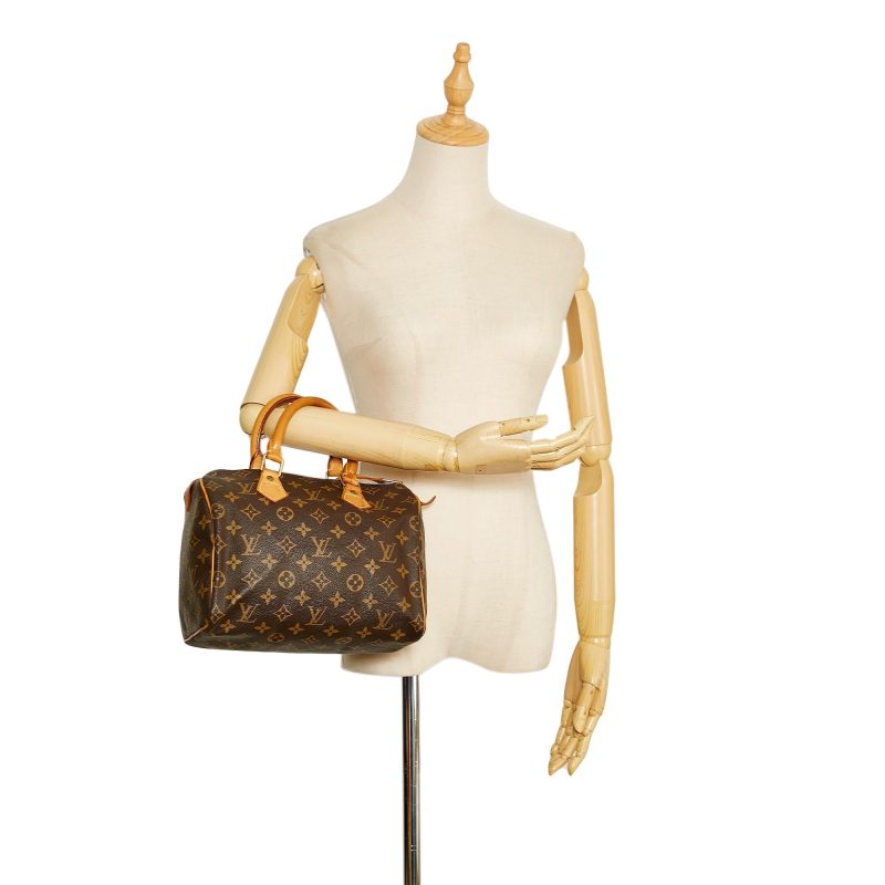 Louis Vuitton Monogram Speedy 25 (SHG-37919) - Barde - Image 5