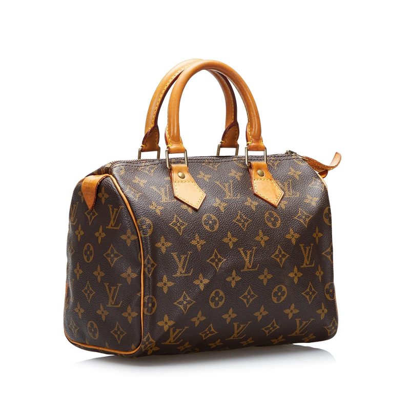 Louis Vuitton Monogram Speedy 25 (SHG-37919) - Barde - Image 2