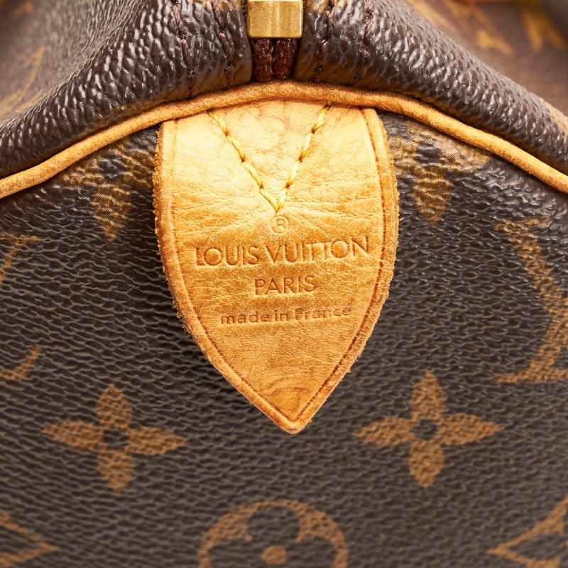 Louis Vuitton Monogram Speedy 30 (SHG-33930) - Barde - Image 7