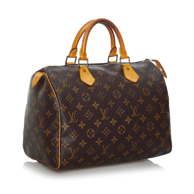 Louis Vuitton Monogram Speedy 30 (SHG-33930) - Barde - Image 2