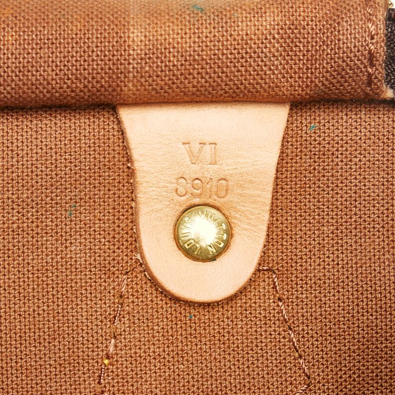 Louis Vuitton Monogram Speedy 30 (SHG-34380) - Barde - Image 8