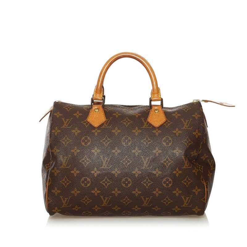 Louis Vuitton Monogram Speedy 30 (SHG-34380) - Barde