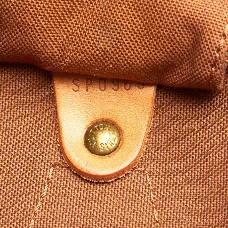 Louis Vuitton Monogram Speedy 30 (SHG-34994) - Barde - Image 8