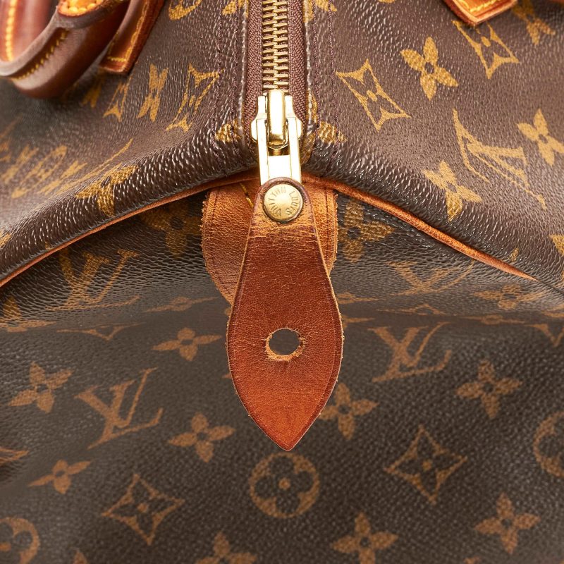Louis Vuitton Monogram Speedy 30 (SHG-34994) - Barde - Image 9
