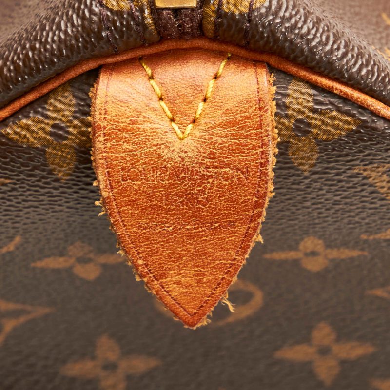 Louis Vuitton Monogram Speedy 30 (SHG-34994) - Barde - Image 7