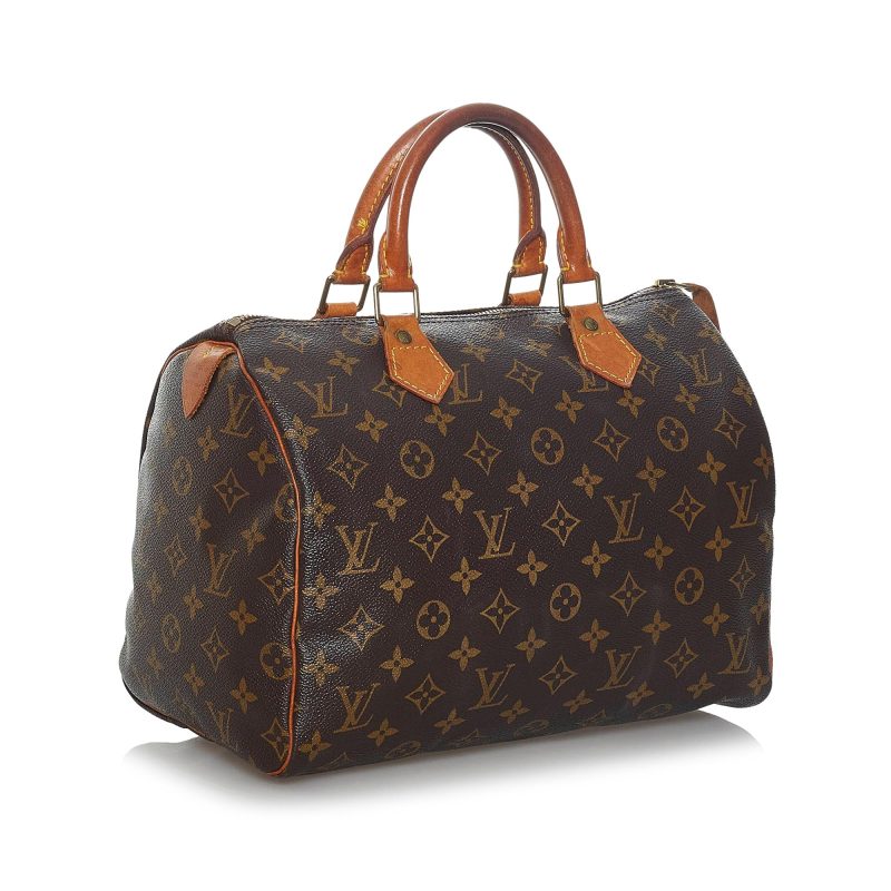 Louis Vuitton Monogram Speedy 30 (SHG-34994) - Barde - Image 2