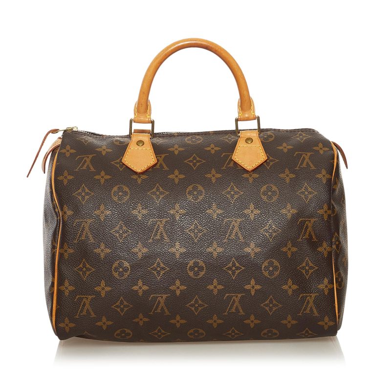 Louis Vuitton Monogram Speedy 30 (SHG-35050) - Barde - Image 3