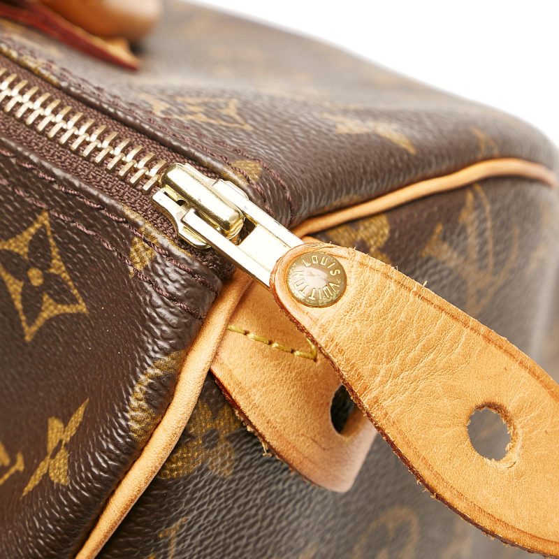 Louis Vuitton Monogram Speedy 30 (SHG-35050) - Barde - Image 9