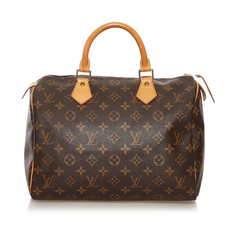 Louis Vuitton Monogram Speedy 30 (SHG-35050) - Barde
