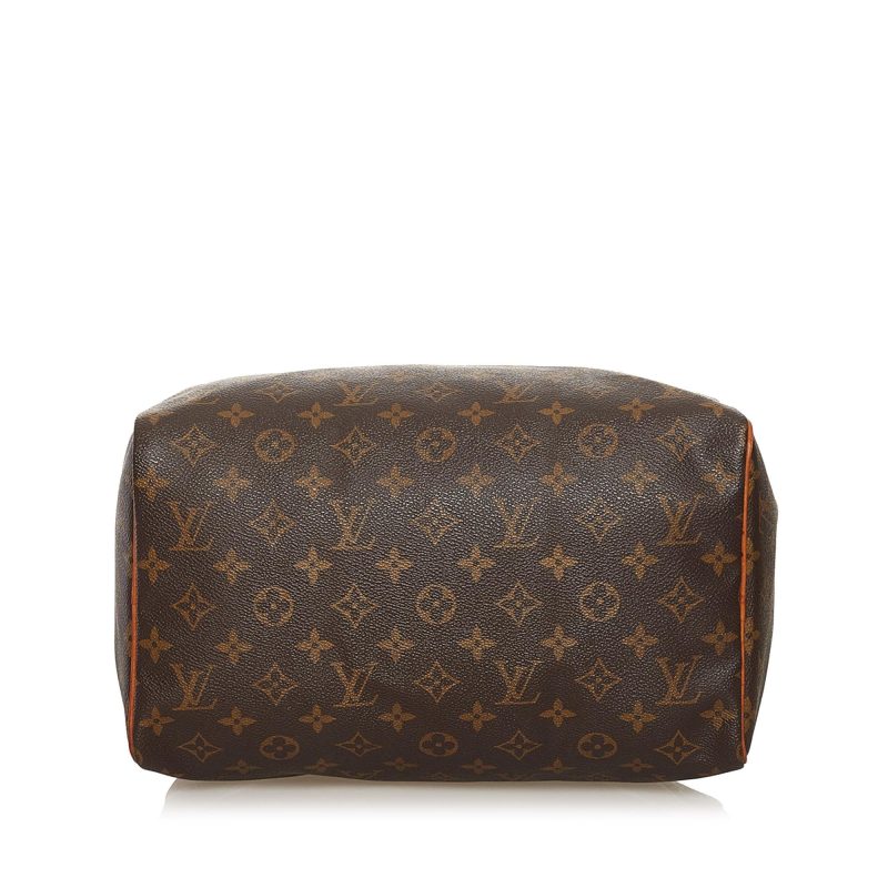 Louis Vuitton Monogram Speedy 30 (SHG-35094) - Barde - Image 4