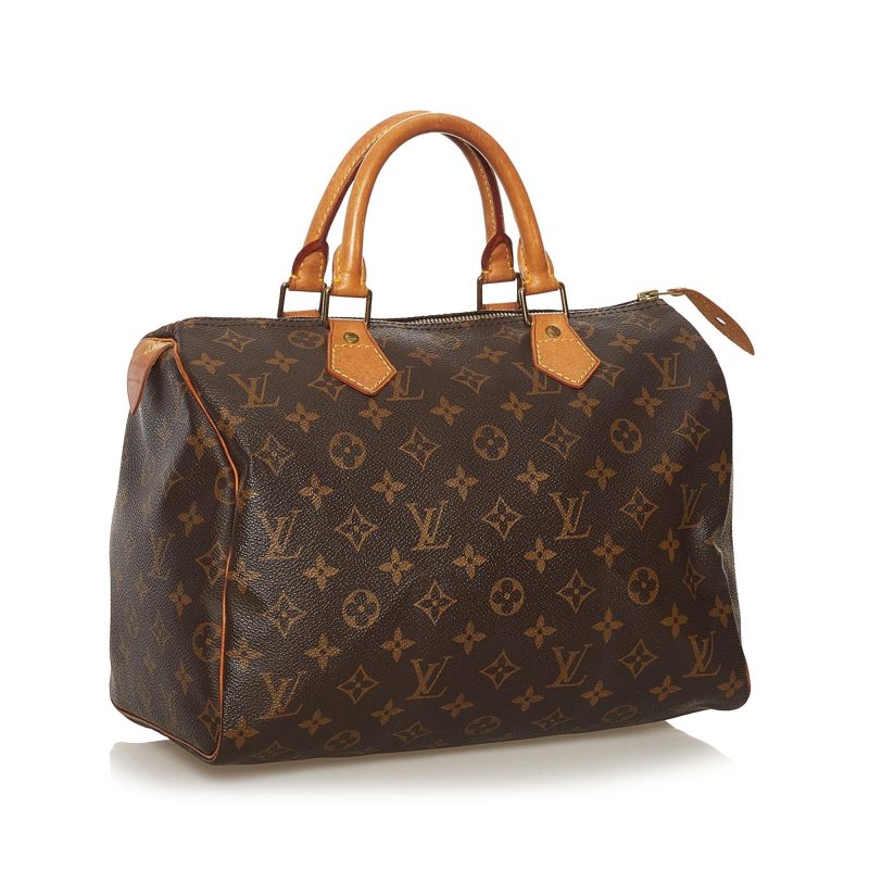 Louis Vuitton Monogram Speedy 30 (SHG-35094) - Barde - Image 2