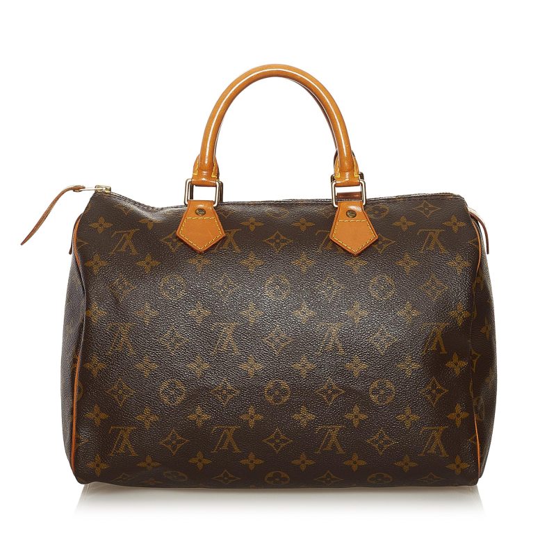Louis Vuitton Monogram Speedy 30 (SHG-35100) - Barde - Image 3
