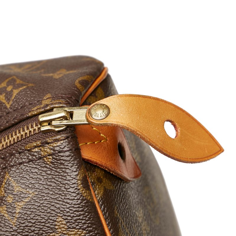 Louis Vuitton Monogram Speedy 30 (SHG-35100) - Barde - Image 10