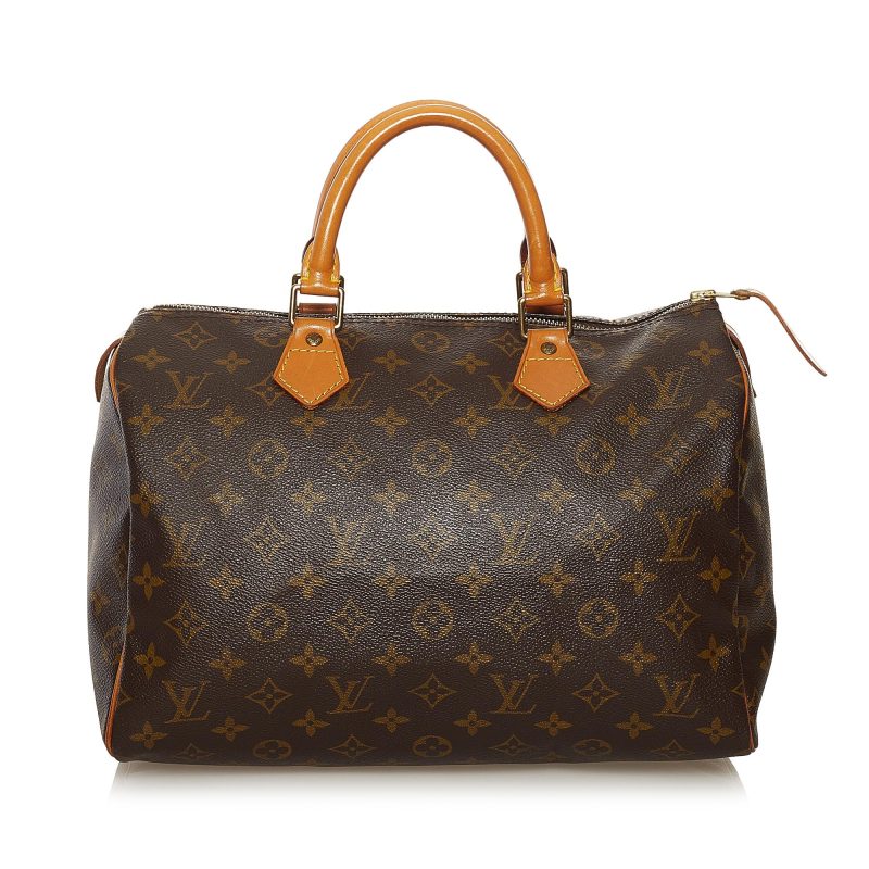 Louis Vuitton Monogram Speedy 30 (SHG-35100) - Barde