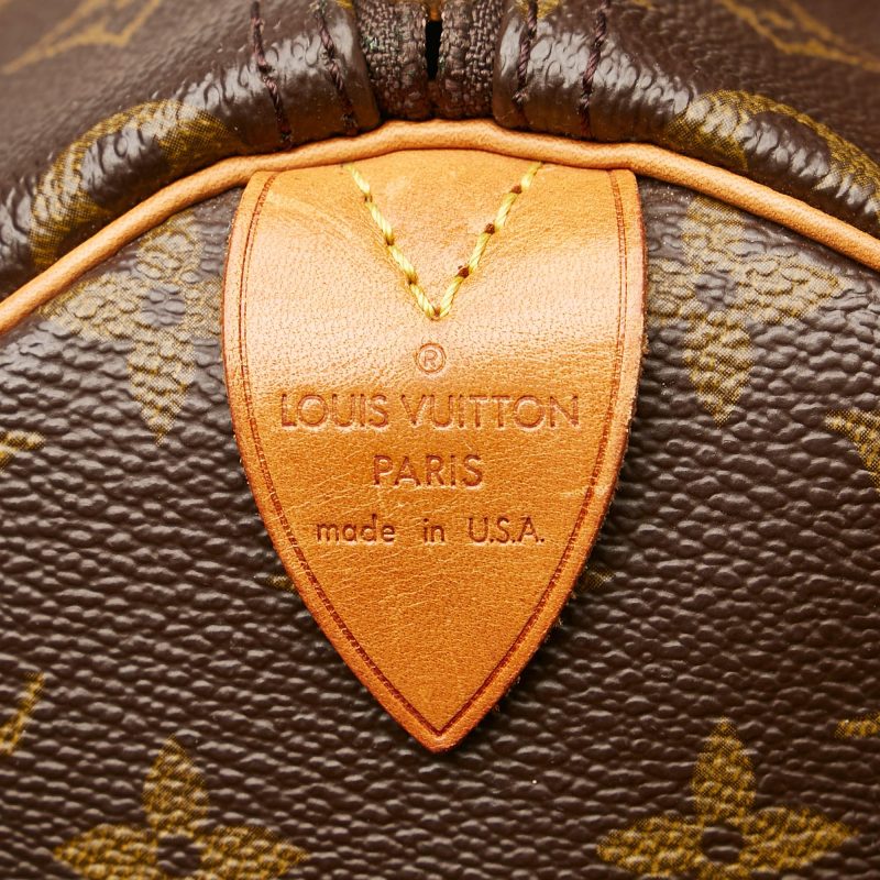 Louis Vuitton Monogram Speedy 30 (SHG-35100) - Barde - Image 7
