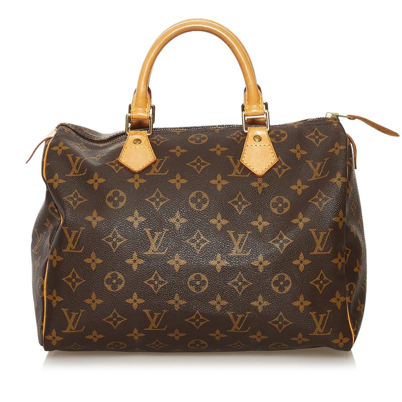 Louis Vuitton Monogram Speedy 30 (SHG-35117) - Barde