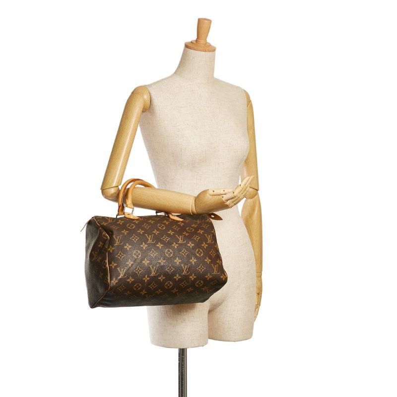 Louis Vuitton Monogram Speedy 30 (SHG-35117) - Barde - Image 5