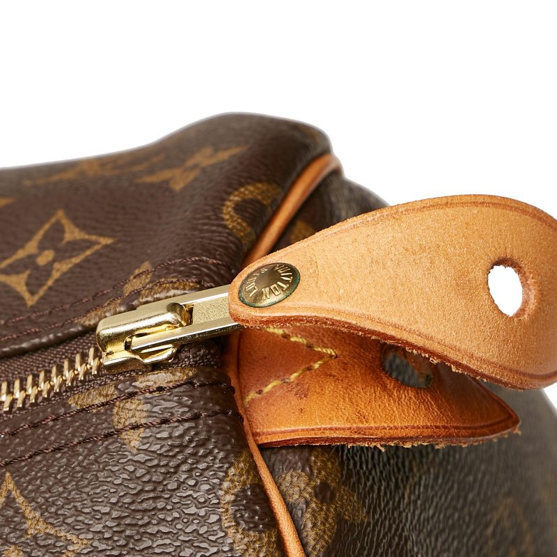 Louis Vuitton Monogram Speedy 30 (SHG-35130) - Barde - Image 10