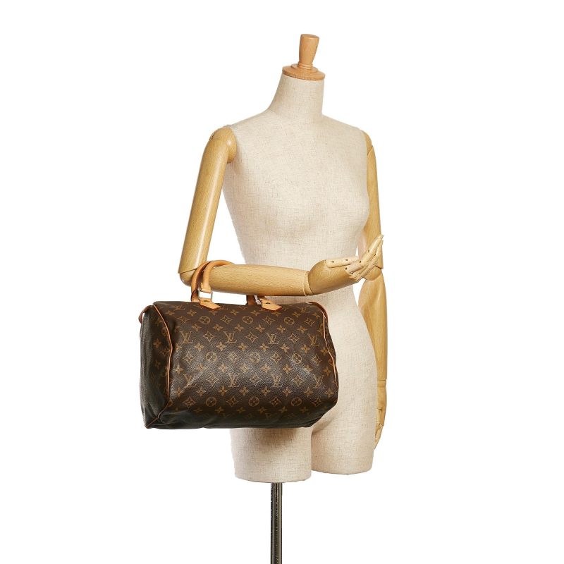 Louis Vuitton Monogram Speedy 30 (SHG-35130) - Barde - Image 5