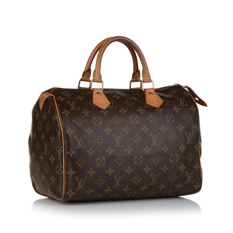 Louis Vuitton Monogram Speedy 30 (SHG-35146) - Barde - Image 2