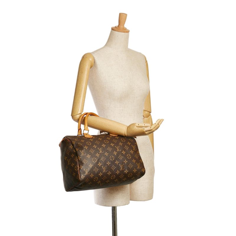 Louis Vuitton Monogram Speedy 30 (SHG-35167) - Barde - Image 5