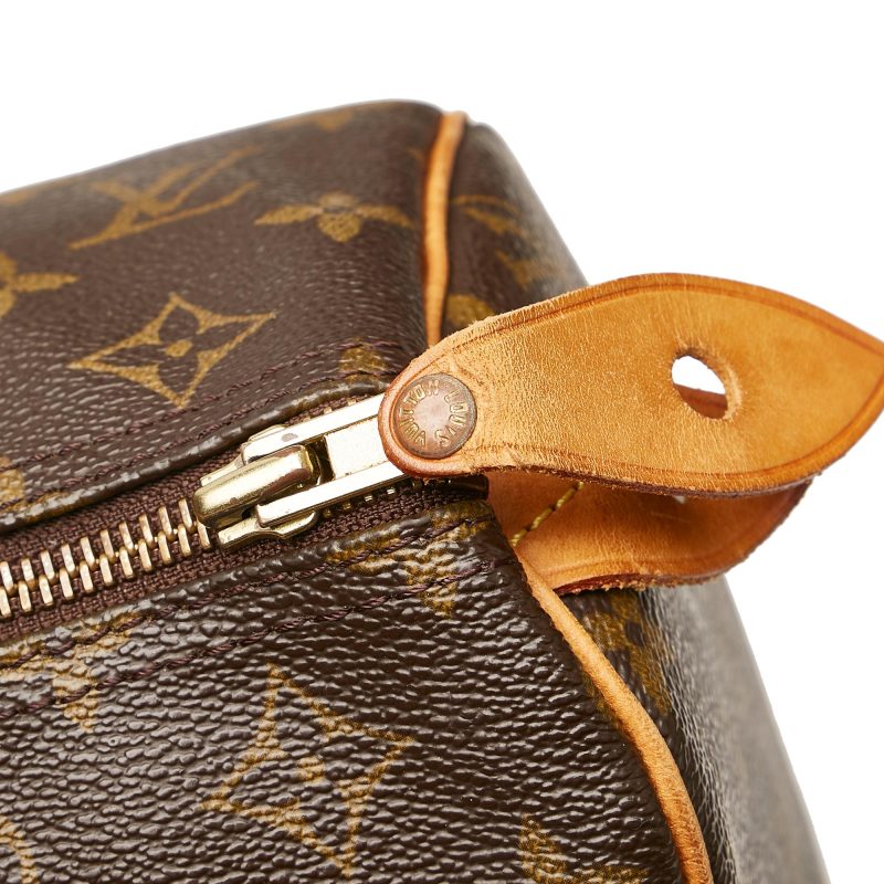 Louis Vuitton Monogram Speedy 30 (SHG-35169) - Barde - Image 9