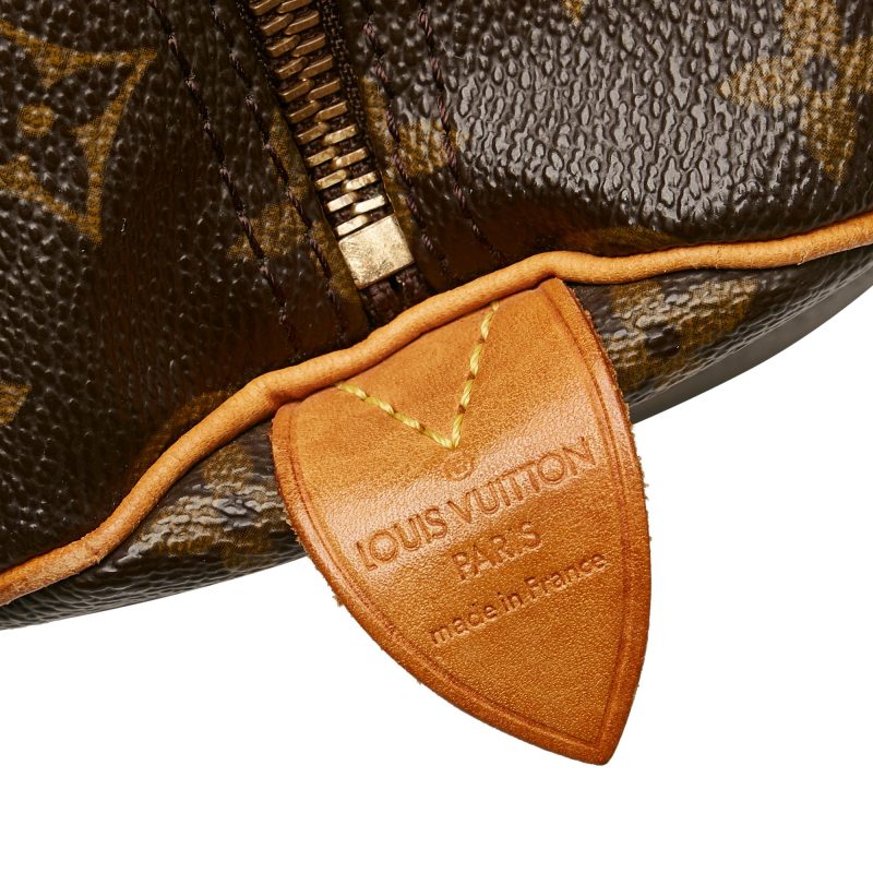 Louis Vuitton Monogram Speedy 30 (SHG-35169) - Barde - Image 7