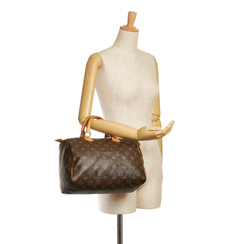 Louis Vuitton Monogram Speedy 30 (SHG-35169) - Barde - Image 5
