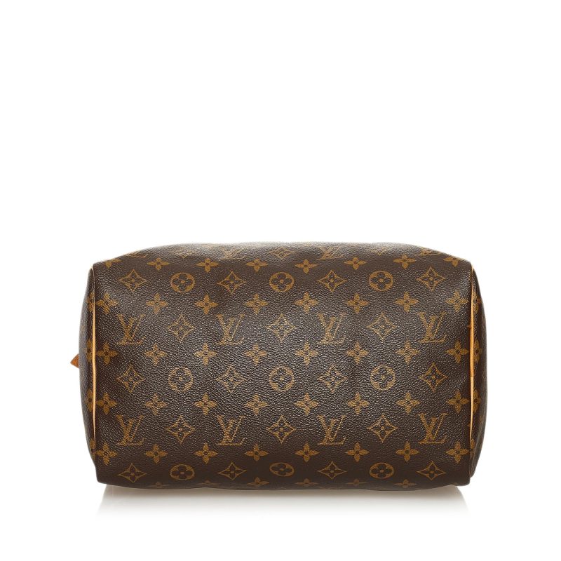 Louis Vuitton Monogram Speedy 30 (SHG-35181) - Barde - Image 4